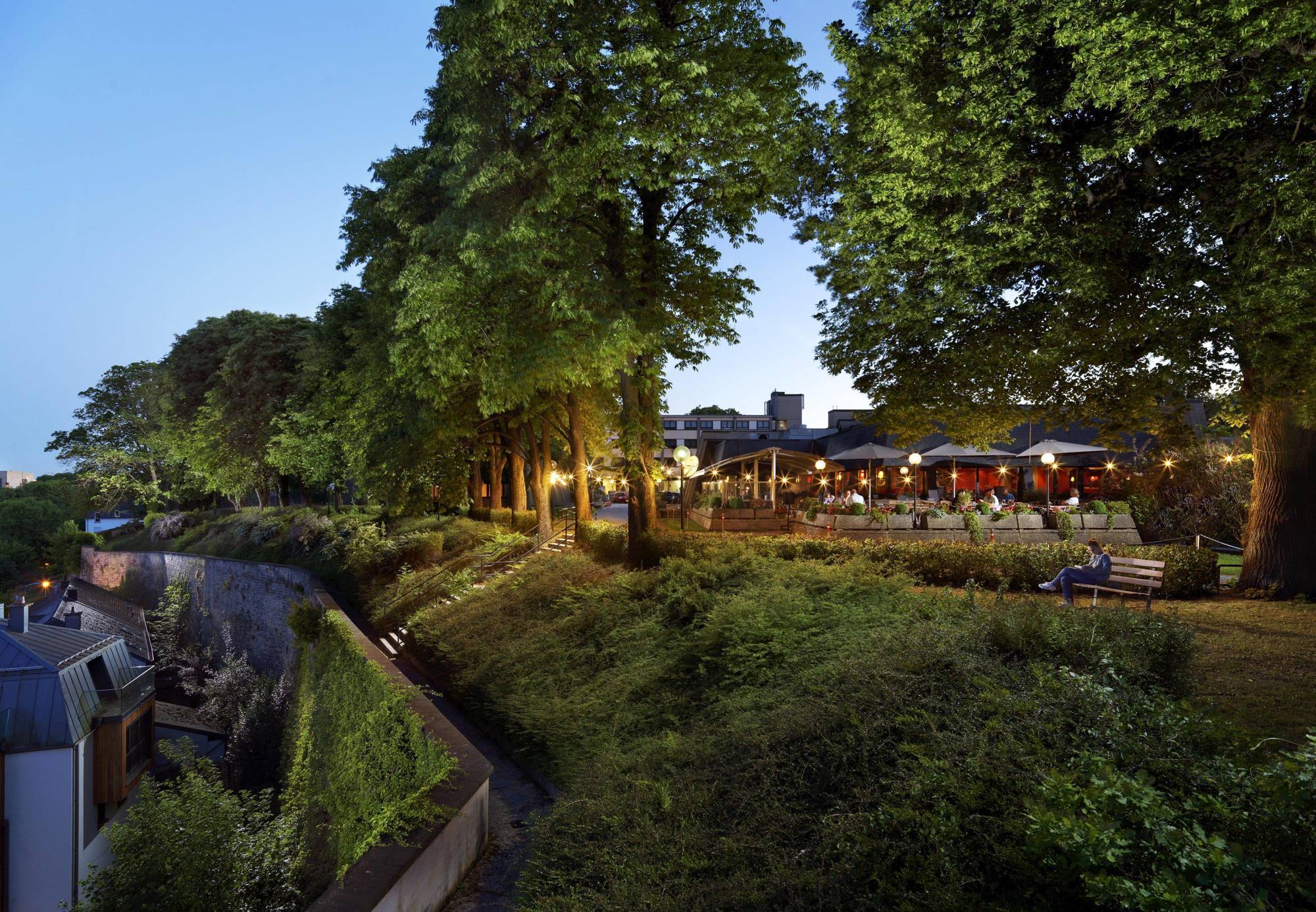 Hotel Parc Belle-Vue Luxembourg Restoran foto